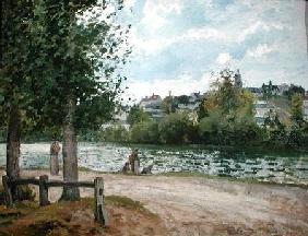 The Banks of the Oise at Pontoise 1870