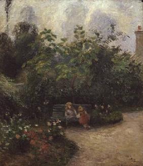 A Corner of the Garden at the Hermitage, Pontoise 1877