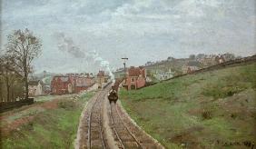 C.Pissarro / Lordship Lane Station /1871