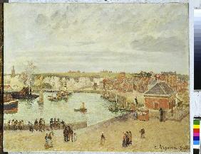 Der Hafen von Dieppe 1902