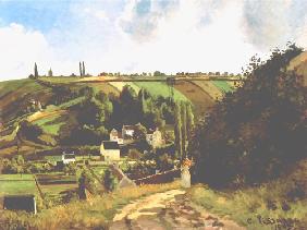 Hügel bei Jallais, Pontoise 1867