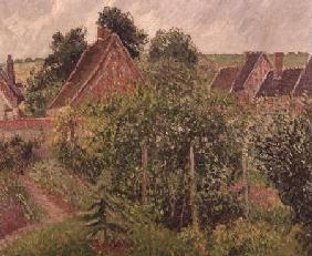 Landscape with Cottage Roofs 1899