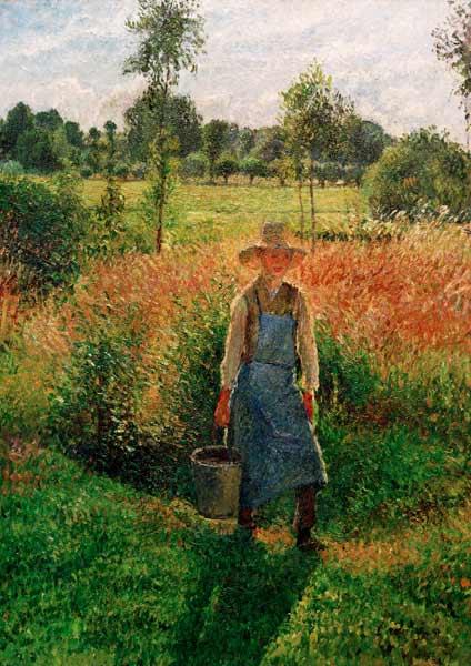 Der Gärtner, Nachmittagssonne, Eragny 1899