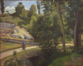 Pissarro / The quarry, Pontoise / c.1875