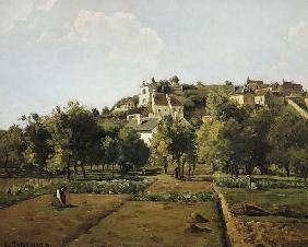 Pontoise, or The Gardens of the Hermitage, Pontoise