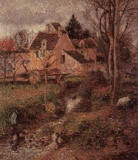 The Stream at Osny 1883