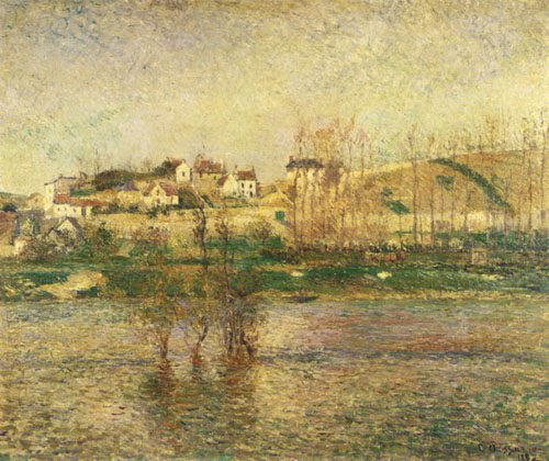 Die Überschwemmung von Camille Pissarro