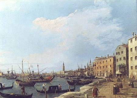 The Riva Degli Schiavoni von Giovanni Antonio Canal (Canaletto)