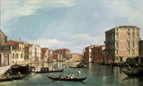 Canaletto / Canale Grande, Venice von Giovanni Antonio Canal (Canaletto)