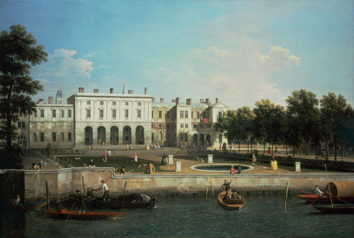 Das Old Somerset House von Giovanni Antonio Canal (Canaletto)