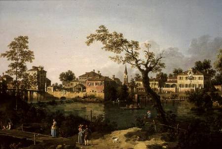 Padua von Giovanni Antonio Canal (Canaletto)