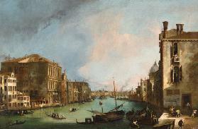 Der Canal Grande in Venedig 1723