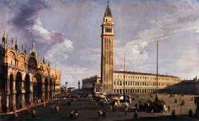 Piazza San Marco, looking South West c.1734-35