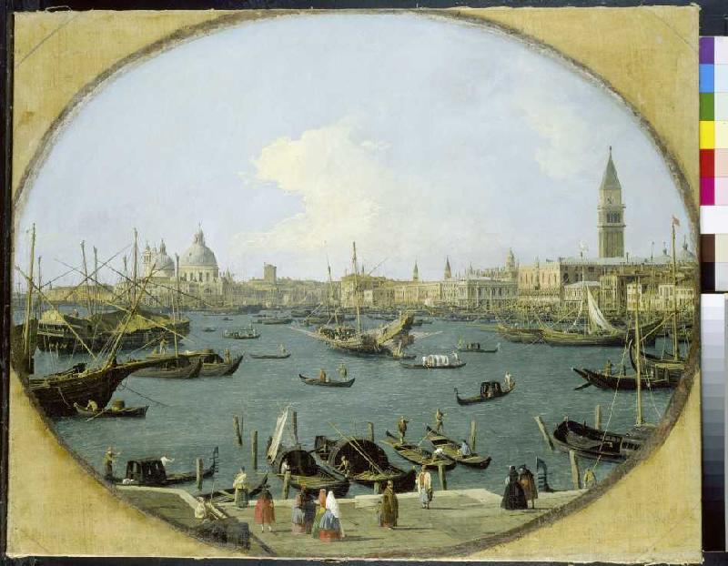 Venedig, von S.Giorgio Maggiore aus gesehen von Giovanni Antonio Canal (Canaletto)