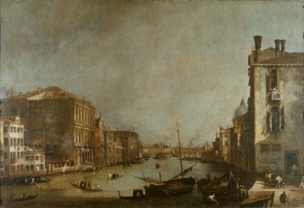 Venice, Canale Grande / Canaletto von Giovanni Antonio Canal (Canaletto)