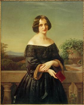 Bildnis der Malerin Marie Wiegmann.