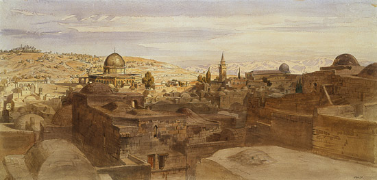 Jerusalem von Carl Friedrich Heinrich Werner