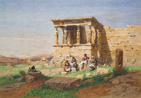 Das Erechtheion. Die Karyatiden 1877