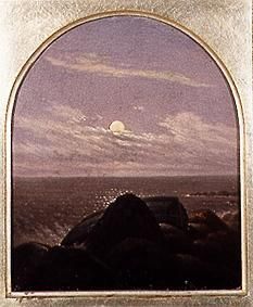 Meeresküste im Mondschein von Carl Gustav Carus