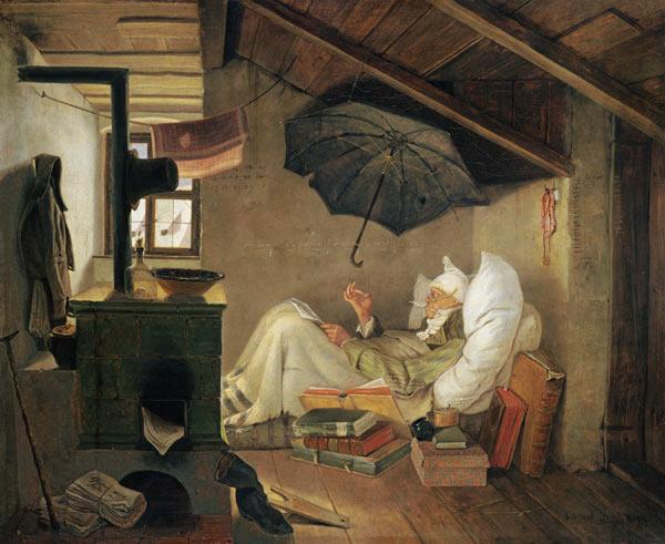 Der arme Poet - Carl Spitzweg