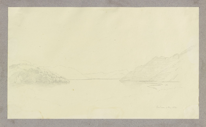 Der Vierwaldstätter See von Carl Theodor Reiffenstein