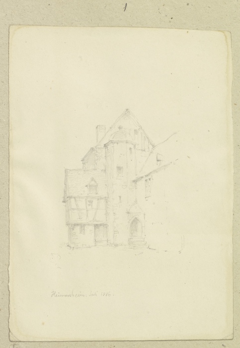 Gebäudeensemble in Heimersheim von Carl Theodor Reiffenstein