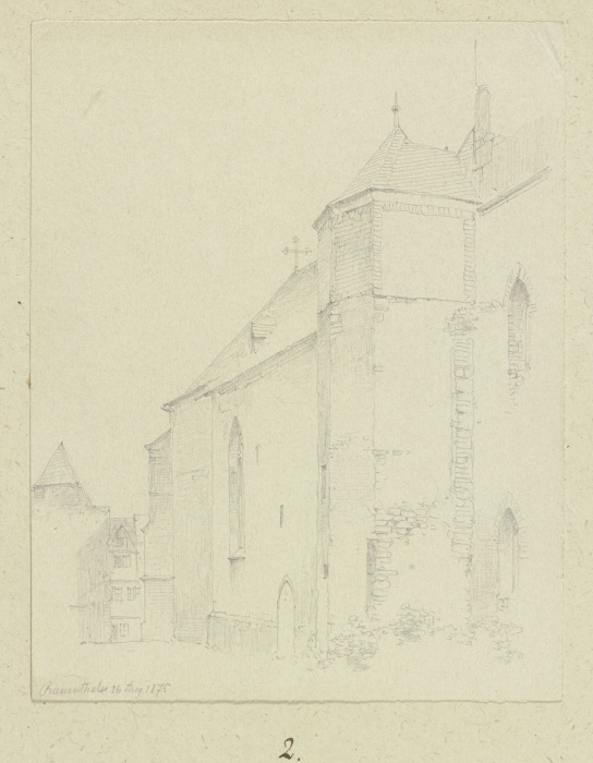 Kirche in Eltville-Rauenthal von Carl Theodor Reiffenstein