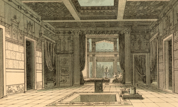 Pompeji, Haus des Sallust von Carl Votteler