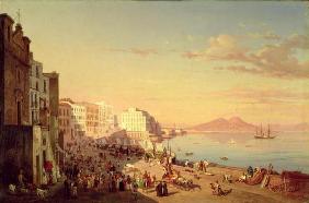 Naples, c.1830 (oil on canvas) 17th