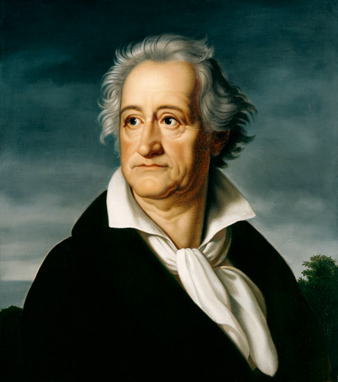 Johann Wolfgang v. Goethe / Gem.v.Kolbe von Carl Wilhelm Kolbe