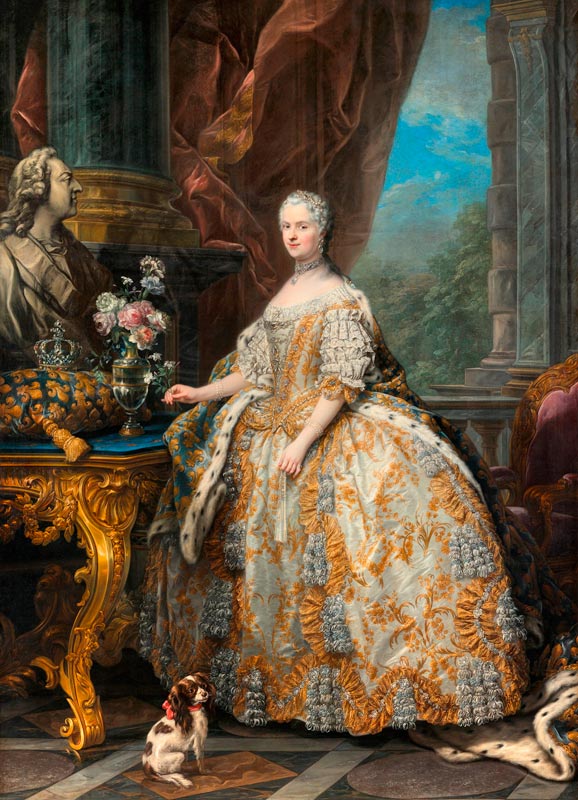Maria Leszczynska, Königin (Ludwig XV.) von Carle van Loo