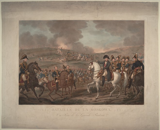 Die Schlacht von Borodino am 26. August 1812 von Carle Vernet