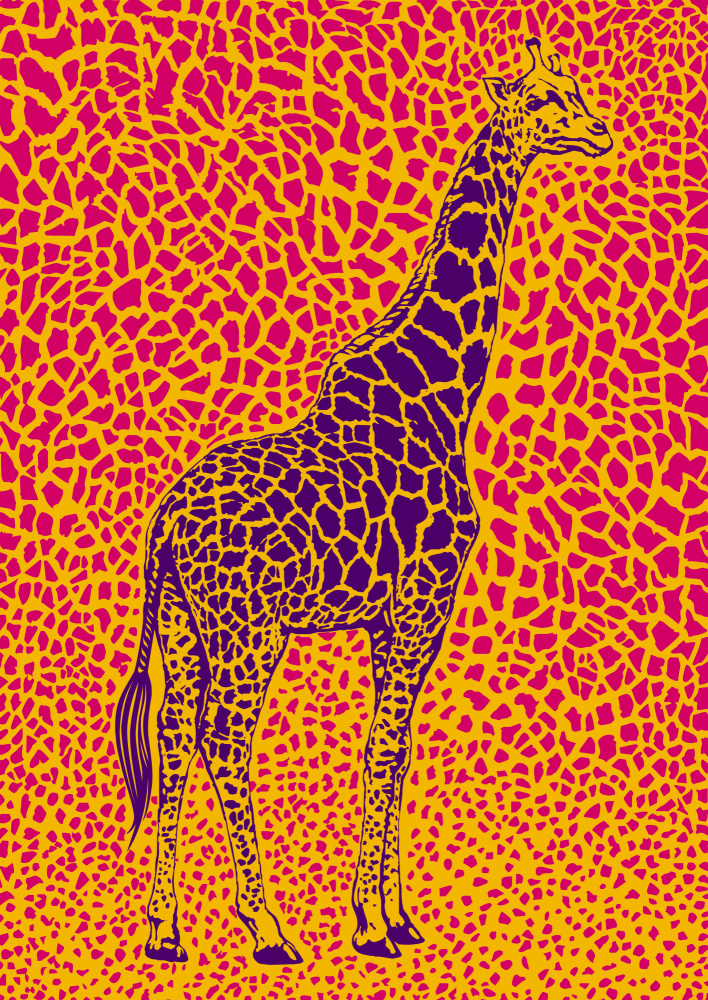 Die majestätische Giraffe von Carlo Kaminski