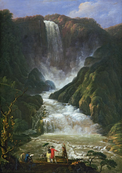 The Falls of Terni von Carlo Labruzzi