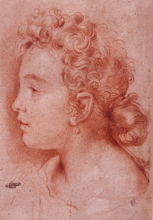 Porträt von Faustina Maratti von Carlo Maratta