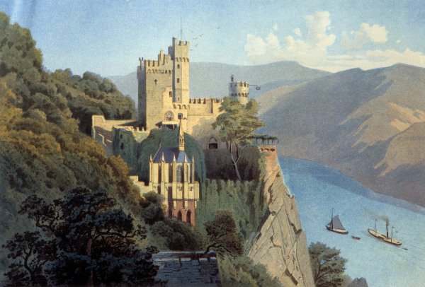 Burg Rheinstein von Carl Philipp Christian Köhler