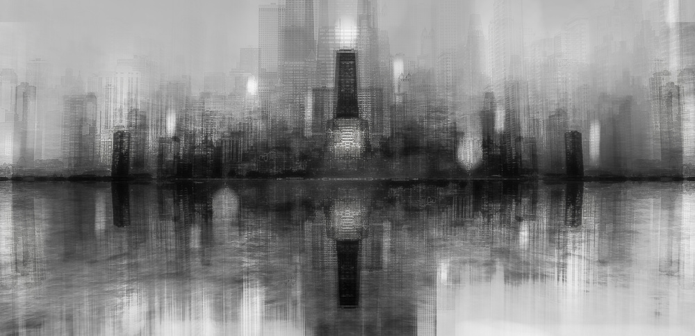 Skyline von Chicago von Carmine Chiriaco