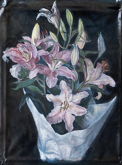 Lillies from the Market von Caroline  Hervey-Bathurst