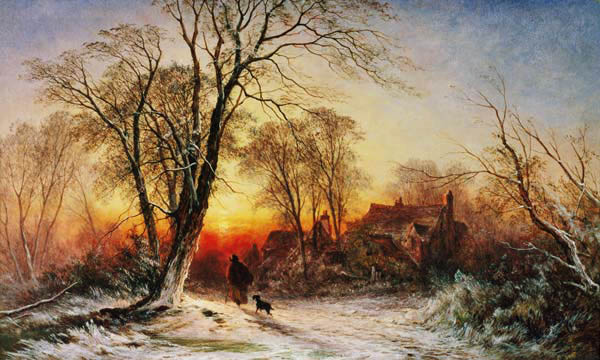 Winter's Evening von Caroline Williams