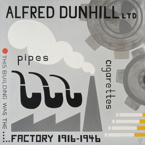 Dunhill Factory von Carolyn  Hubbard-Ford