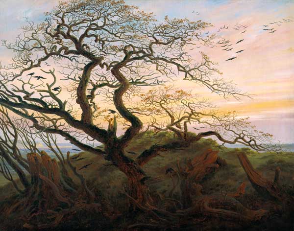 Rabenbaum von Caspar David Friedrich
