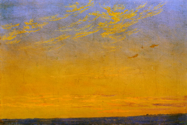 Abend (Wolken) von Caspar David Friedrich