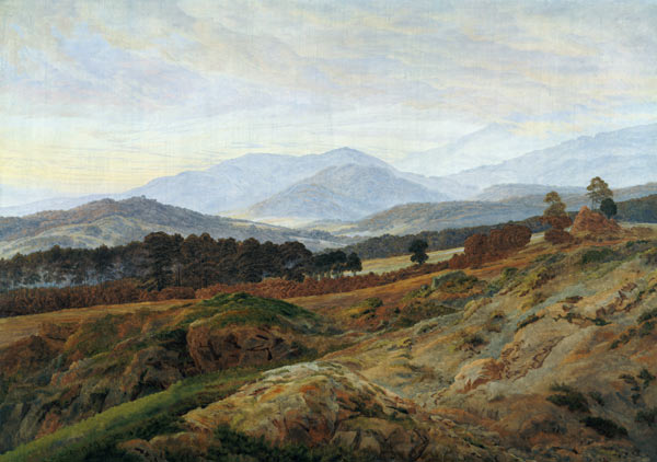 Das Riesengebirge von Caspar David Friedrich
