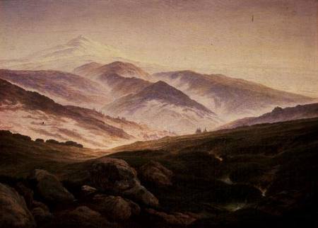 Reisenberg, The Mountains of the Giants von Caspar David Friedrich