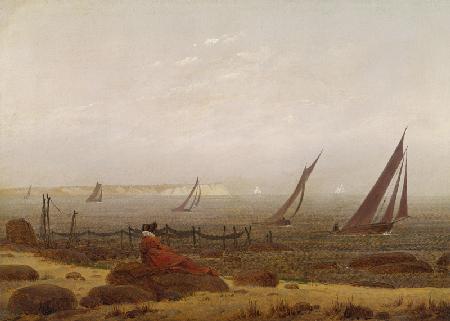 Frau am Meer 1818