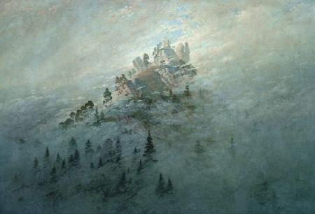 Morgennebel im Gebirge um 1808