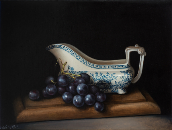 Still Life with Grapes von Catherine  Abel