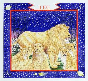 Leo (w/c on paper) 