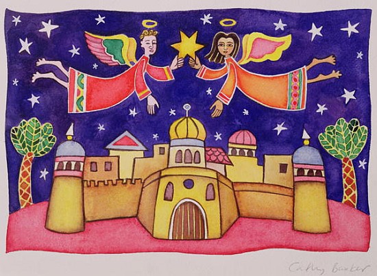 Star Over Bethlehem  von Cathy  Baxter