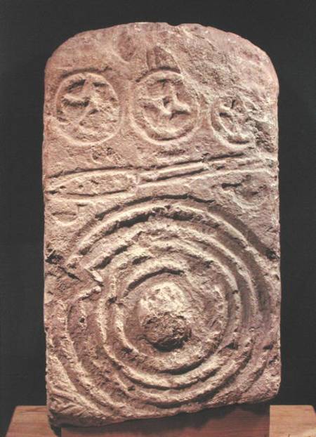 Carved Stele von Celtic